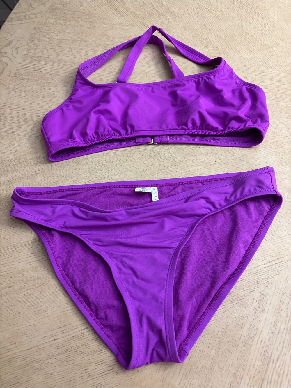 Gibson Latimer Vibrant Purple Sport Bikini Set